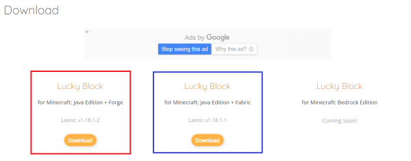 Java版マインクラフトにラッキーブロックmodと アドオンを入れよう としこのブログ